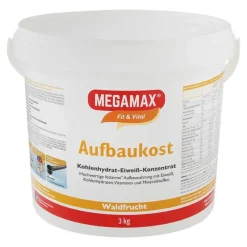 Sonstige Aufbaupräparate-Megamax Aufbaukost Waldfrucht Pulver, 3 kg