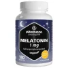 Melatonin 1 mg hochdosiert vegan Tabletten, 180 St^Vitamaze