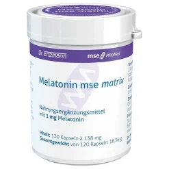 MSE Pharmazeutika Melatonin Mse matrix Kapseln, 120 St- Melatonin Tabletten