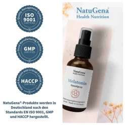 Melatonin Nanospray hohe Bioverfügbarkeit, 20 ml^NatuGena Online