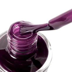 Meme Nagelpflege-Nagellack mit Silicium aubergine 08, 10 ml