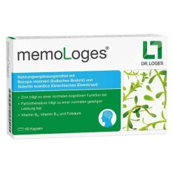 Dr. Loges MemoLoges Kapseln, 60 St- Hirnleistung & Nerven