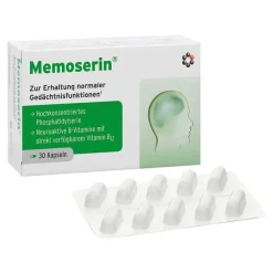 Intercell Hirnleistung & Nerven-Memoserin Kapseln, 30 St