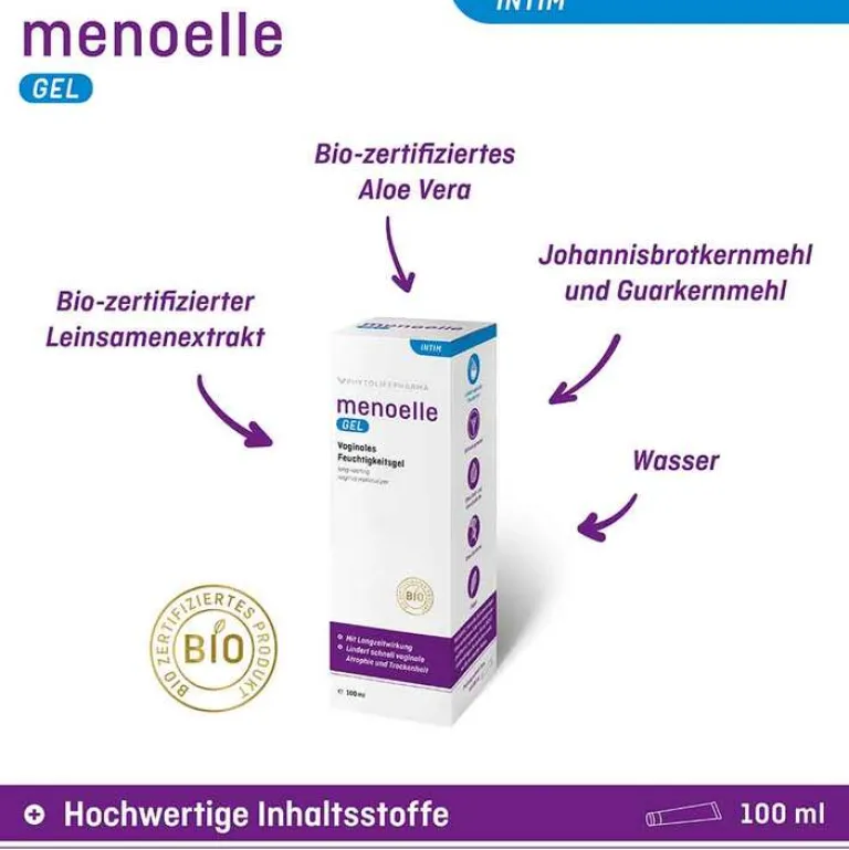 Menoelle Vaginalgel, 100 ml- Intimpflege