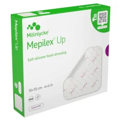 Mepilex Up 10x10 cm Schaumverband, 5 St- Wundverband