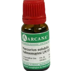 Mercurius solubilis Arcana LM 18 Hahnemanni Dilution, 10 ml- M