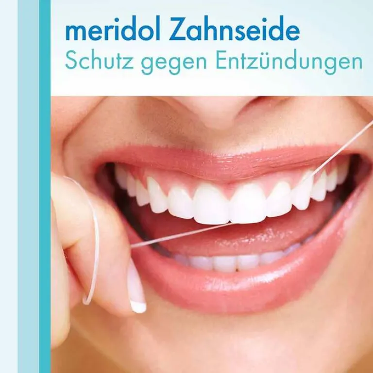 Flausch Zahnseide gewachst, 40 m^Meridol Clearance