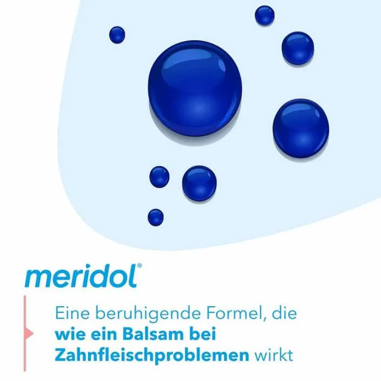 Meridol Rundumpflege Mundspülung, 400 ml- Mundspülung