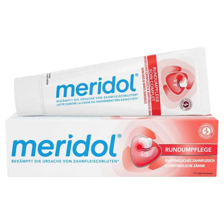 Meridol Zahnpasta & Zahncreme|Mundspülung-Rundumpflege Zahnpasta, 75 ml