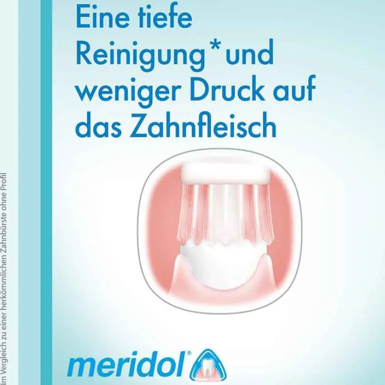 Meridol Rundumpflege Zahnbürste, 1 St- Zahnbürsten