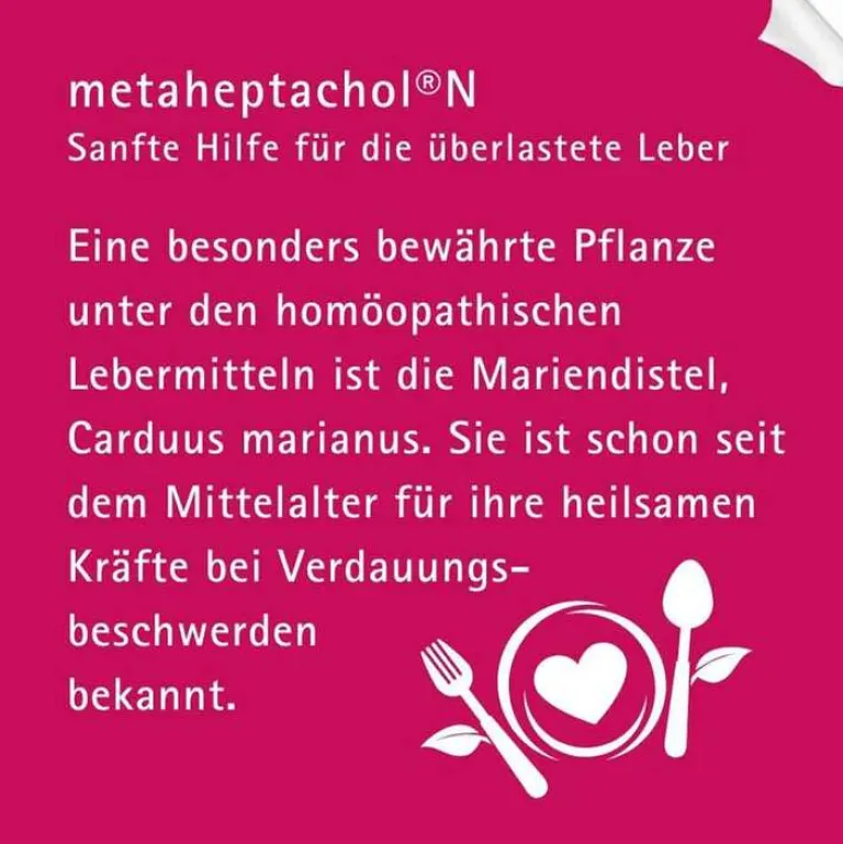 meta Fackler Metaheptachol N Tropfen zum Einnehmen, 50 ml- Meta Fackler