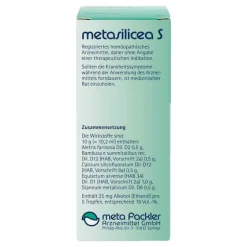 Metasilicea Meta Fackler-S Tropfen zum Einnehmen, 50 ml