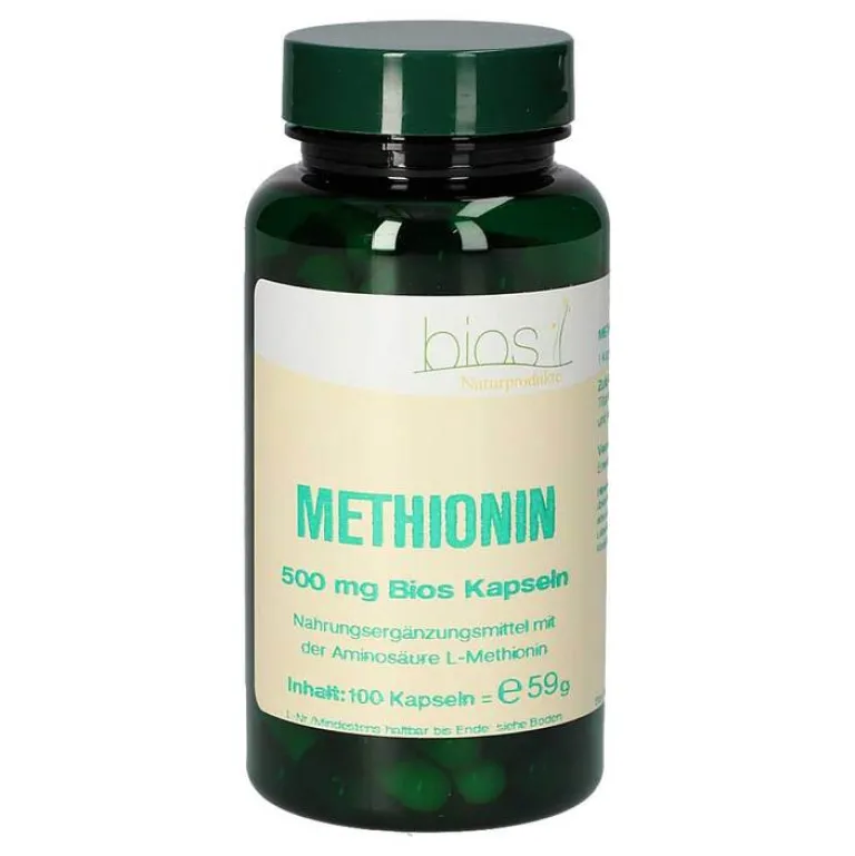 Bios Medical Services Aminosäuren-Methionin 500 mg Bios Kapseln, 100 St