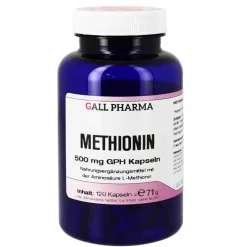 Hecht Pharma Aminosäuren-Methionin 500 mg GPH Kapseln, 120 St