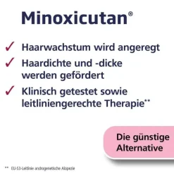 Minoxicutan Mittel Gegen Haarausfall-® Frauen 20 mg/ml Spray, 3X60 ml