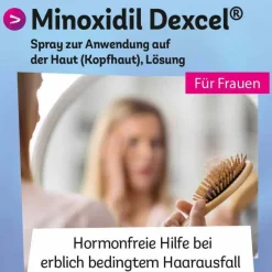 Minoxidil 20 mg / ml Spray z.Anw.a.d.Kopfhaut, 3X60 ml^Dexcel New