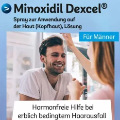 Minoxidil 50 mg / ml Spray z.Anw.a.d.Kopfhaut, 3X60 ml^Dexcel Hot