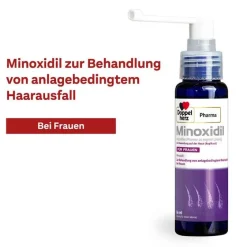 DoppelherzPharma MINOXIDIL 20 mg/ml Lösung für Frauen, 2x180 ml- Mittel Gegen Haarausfall