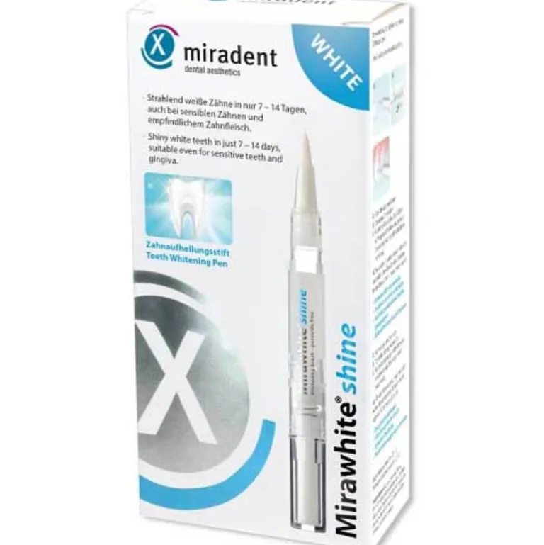 Miradent Zahnpasta & Zahncreme-Mirawhite shine Gel, 1.8 ml
