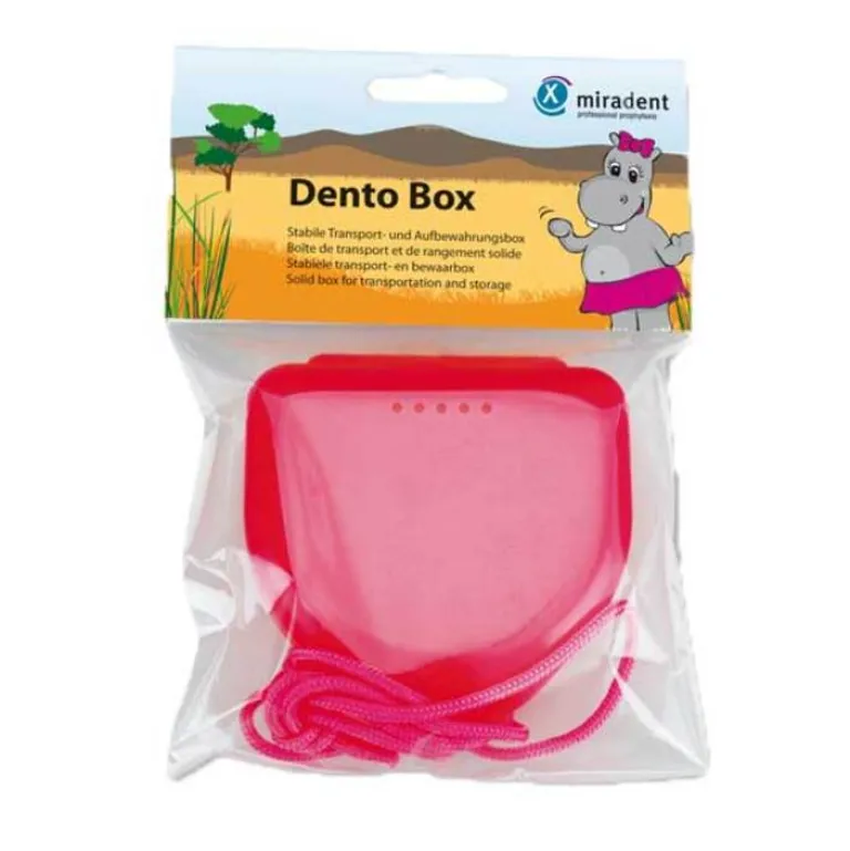 Zahnspangenbox Dento Box I pink, 1 St^Miradent Best