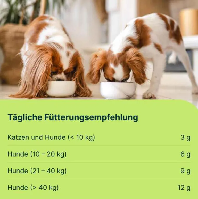 Ergänzungsfuttermittel Pulver für Hunde / Katzen, 150 g^Mobeel Clearance