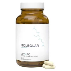 Moleqlar Aminosäuren-Glynac Glycine & N-Acetylcysteine Kapseln, 120 St