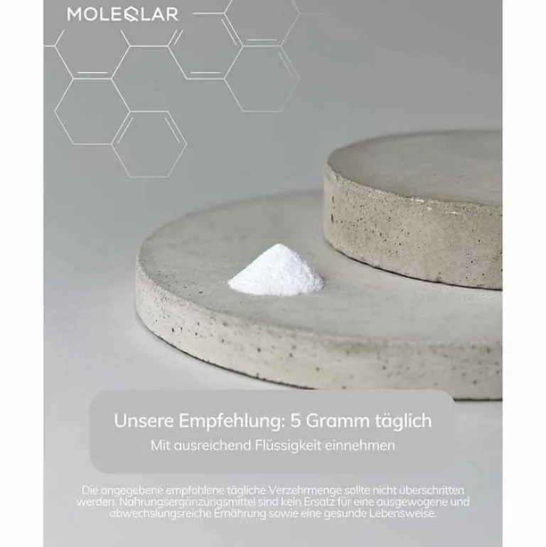 Moleqlar Kreatin Creatine Monohydrate Pulver, 300 g- Kreatin|Kreatin
