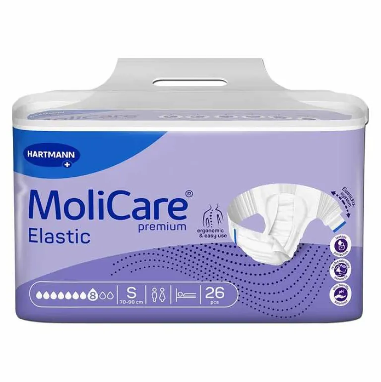 ® Premium Elastic Slip 8 Tropfen Größe S, 26 St^Molicare Discount
