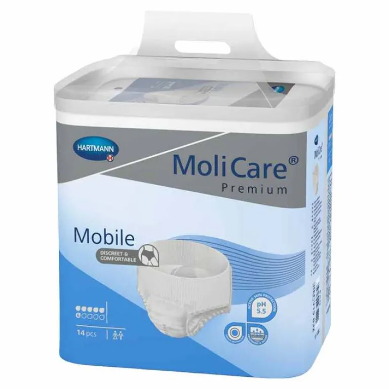 Molicare Premium Mobile 6 Tropfen Größe XL, 14 St- Windeln & Pants