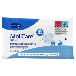 Molicare Skin Waschhandschuhe, 8 St- Waschhandschuh