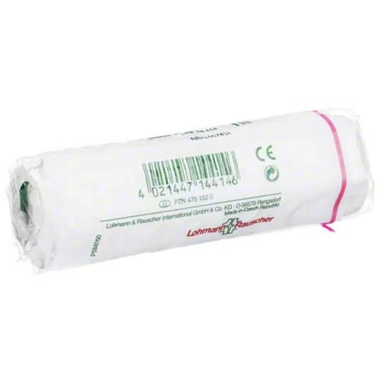 Mollelast 12cmx4m weiß, 1 St- Mullbinden|Binden & Verbände