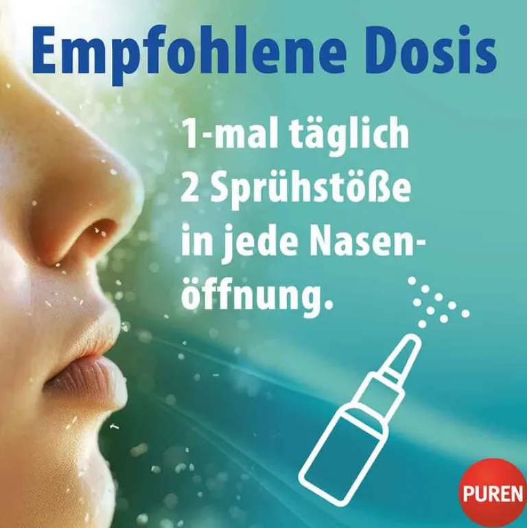 Puren Mometason Nasenspray|Allergie Medikamente-Mometason Heuschnupfenspray 50 µg, 18 g