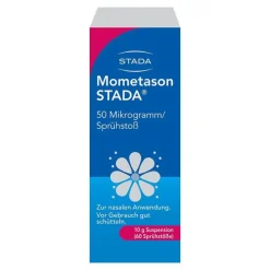 Mometason Mometason Nasenspray-STADA Heuschnupfenspray 50 µg / Sprühs.60, 10 g