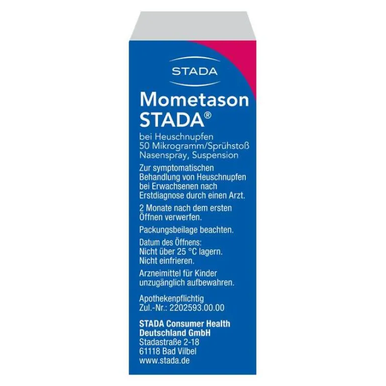 Mometason STADA Heuschnupfenspray 50 µg / Sprühs.140, 18 g- Mometason Nasenspray