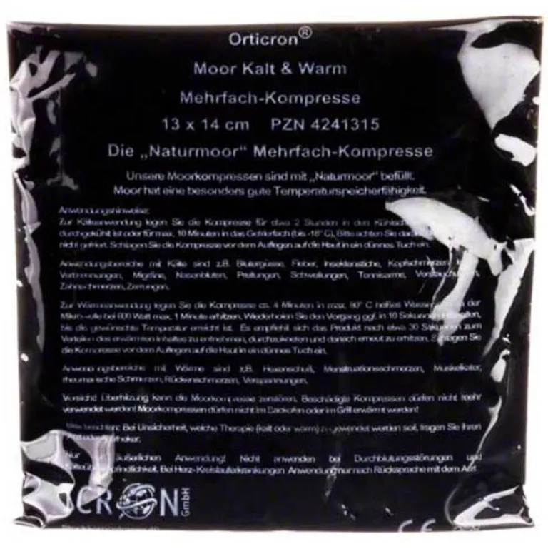 Orticron Moor Kalt + Warm Mehrfachkompr. 13x14 cm, 1 St- Moorkissen