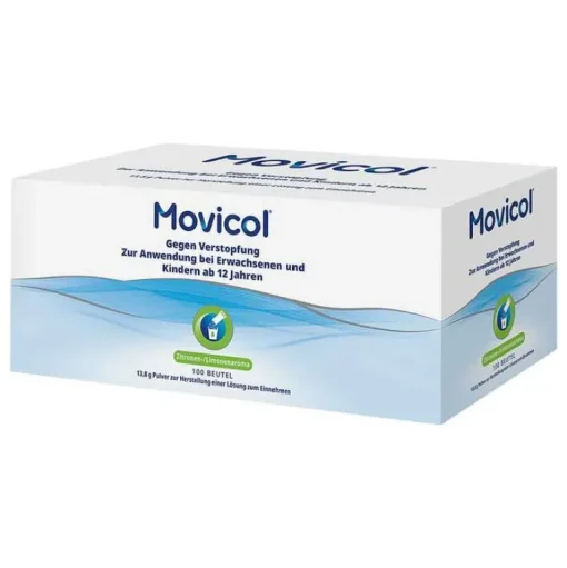 Movicol ® Beutel Pulver – schnelle Hilfe bei Verstopfung, 100 St- Abführmittel