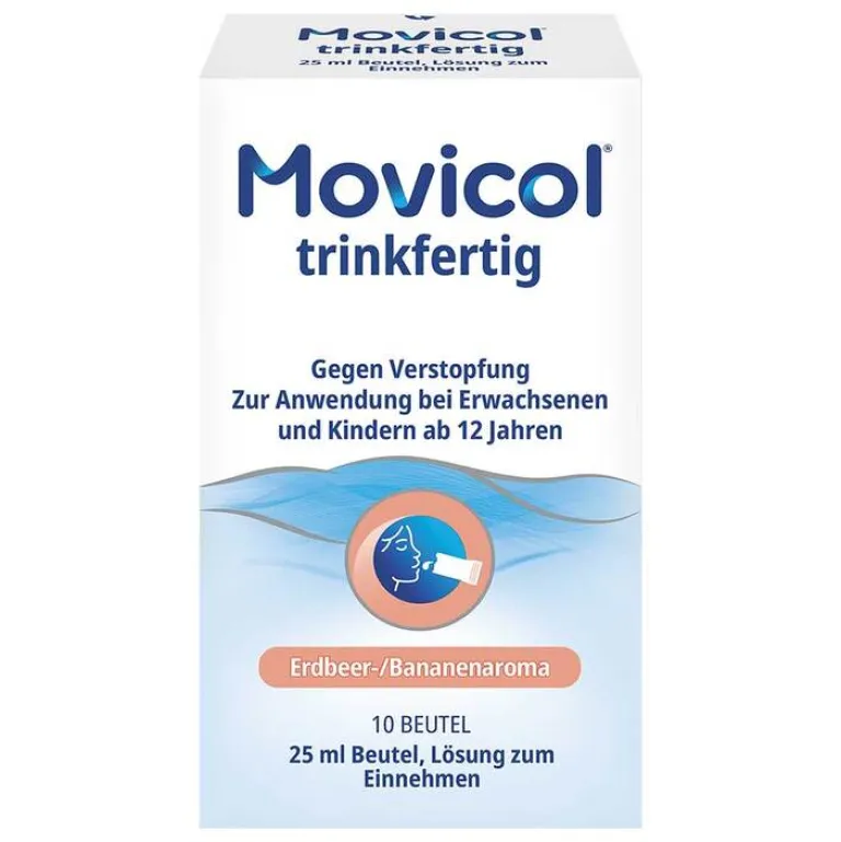 Movicol ® trinkfertig 25 ml Beutel Lösung zum Einnehmen, 10 St- Abführmittel