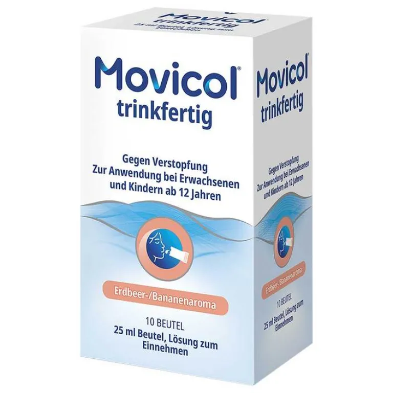 Movicol ® trinkfertig 25 ml Beutel Lösung zum Einnehmen, 10 St- Abführmittel