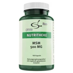Green line Nutritheke MSM 500 mg Kapseln, 180 St- Msm Schwefel