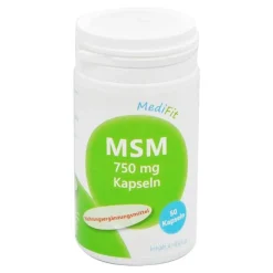 MSM 750 mg Methylsulfonylmethan Medifit Kapseln, 50 St^ Online