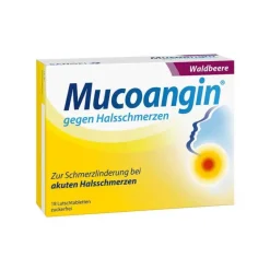 Mucoangin Hustenlöser-Waldbeere 20 mg Lutschtabletten, 18 St