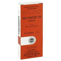 Mucokehl Sanum Kehlbeck-Tabletten D 5, 20 St