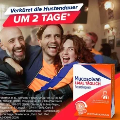 1x täglich Retardkapseln, 50 St^Mucosolvan Best