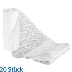 Mullbinden-Mullbinden 4 cmx4 m, 20 St