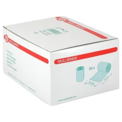 Mullbinden 8 cmx4 m, 20 St- Mullbinden