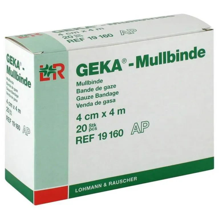 Mullbinden 4cmx4m, 20 St^GEKA