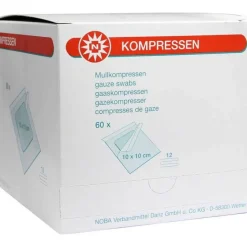 Nobamed Sterile Kompressen-Mullkompressen 10x10cm 12-fa, 60 St