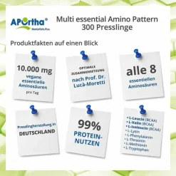 Multi Essential Amino Pattern Tabletten, 300 St^Aportha Sale