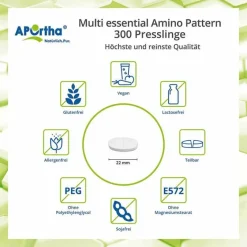 Multi Essential Amino Pattern Tabletten, 300 St^Aportha Sale