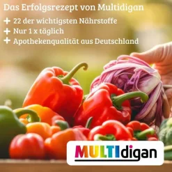 Multidigan Kapseln, 60 St- Multivitamine